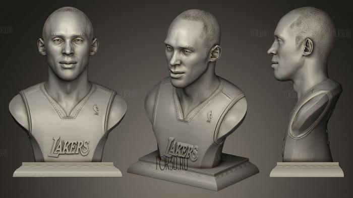 Коби Брайант 3d stl модель для ЧПУ